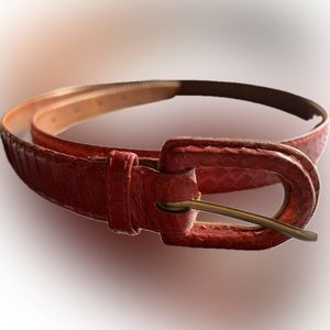 80s snakeskin skinny